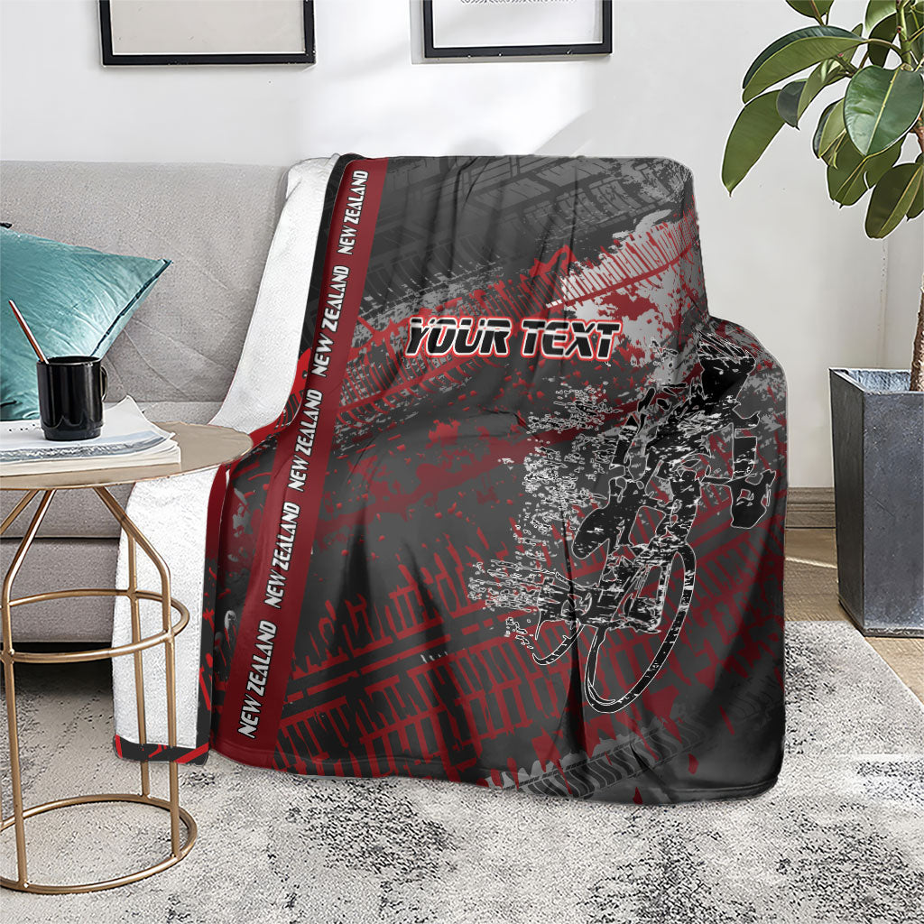 Personalised Cycling New Zealand Blanket Aotearoa Pride Sportswear