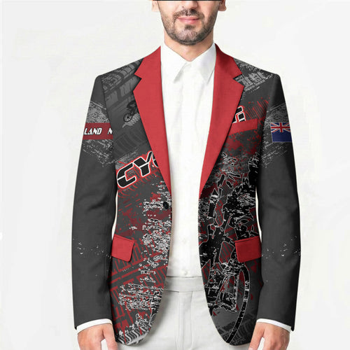Personalised Cycling New Zealand Blazer Aotearoa Pride Sportswear