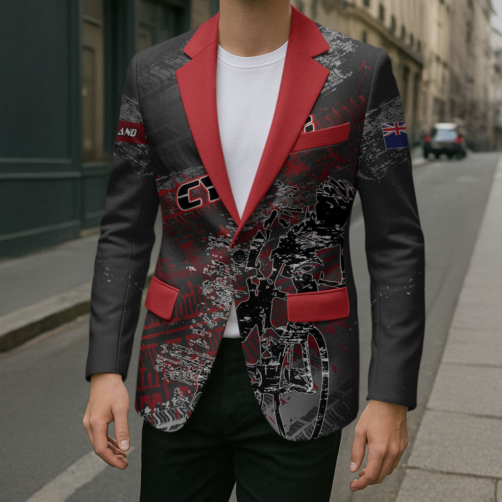 Personalised Cycling New Zealand Blazer Aotearoa Pride Sportswear