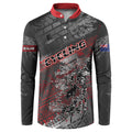 Personalised Cycling New Zealand Button Sweatshirt Aotearoa Pride Sportswear