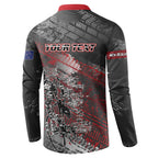 Personalised Cycling New Zealand Button Sweatshirt Aotearoa Pride Sportswear