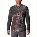 Personalised Cycling New Zealand Button Sweatshirt Aotearoa Pride Sportswear