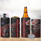 Personalised Cycling New Zealand 4 in 1 Can Cooler Tumbler Aotearoa Pride Sportswear