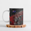Personalised Cycling New Zealand Ceramic Mug Aotearoa Pride Sportswear