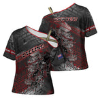 Personalised Cycling New Zealand Cross Shoulder Shirt Aotearoa Pride Sportswear