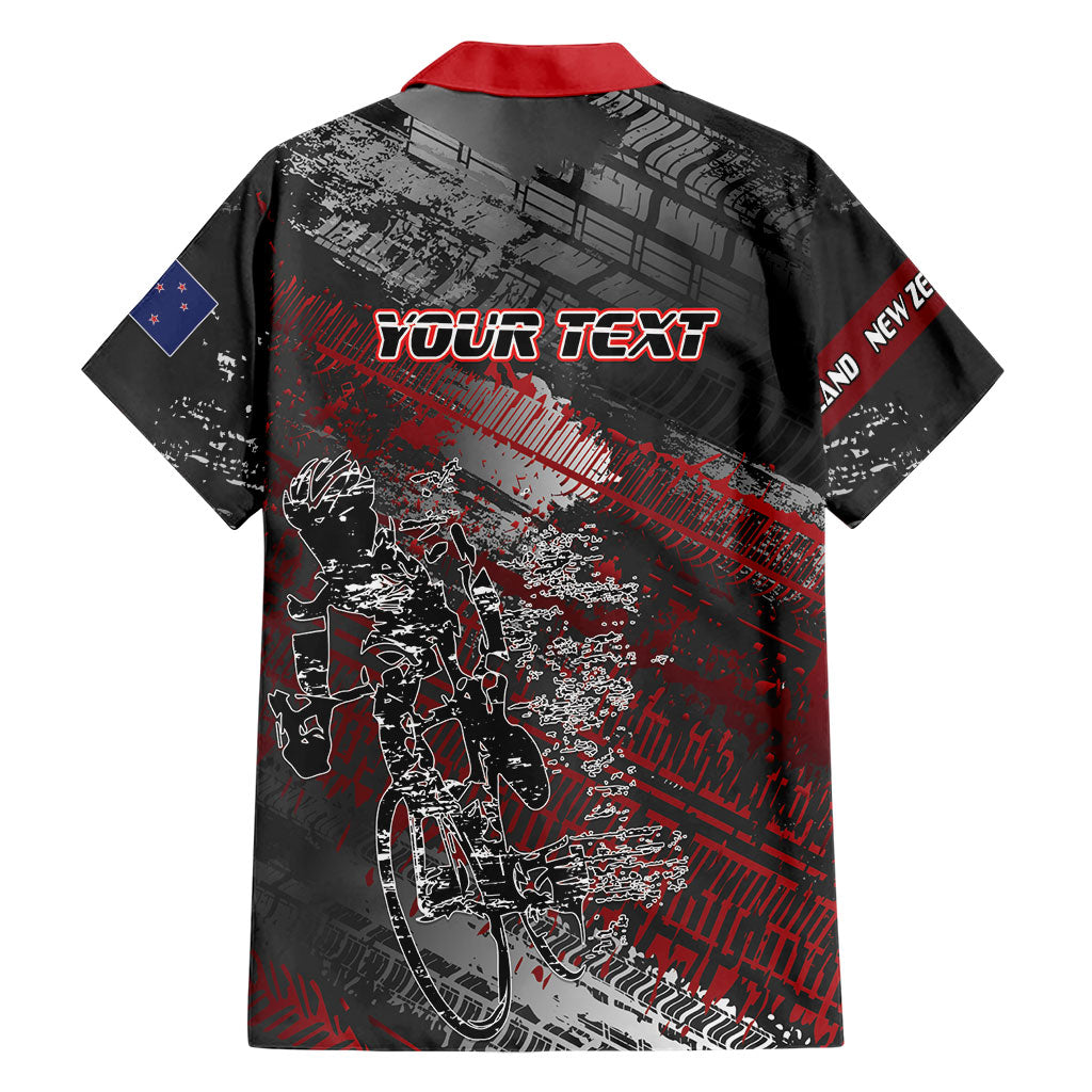 Personalised Cycling New Zealand Family Matching Tank Maxi Dress and Hawaiian Shirt Aotearoa Pride Sportswear