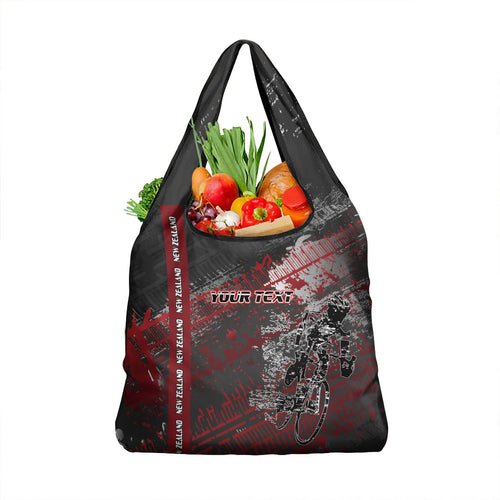 Personalised Cycling New Zealand Grocery Bag Aotearoa Pride Sportswear