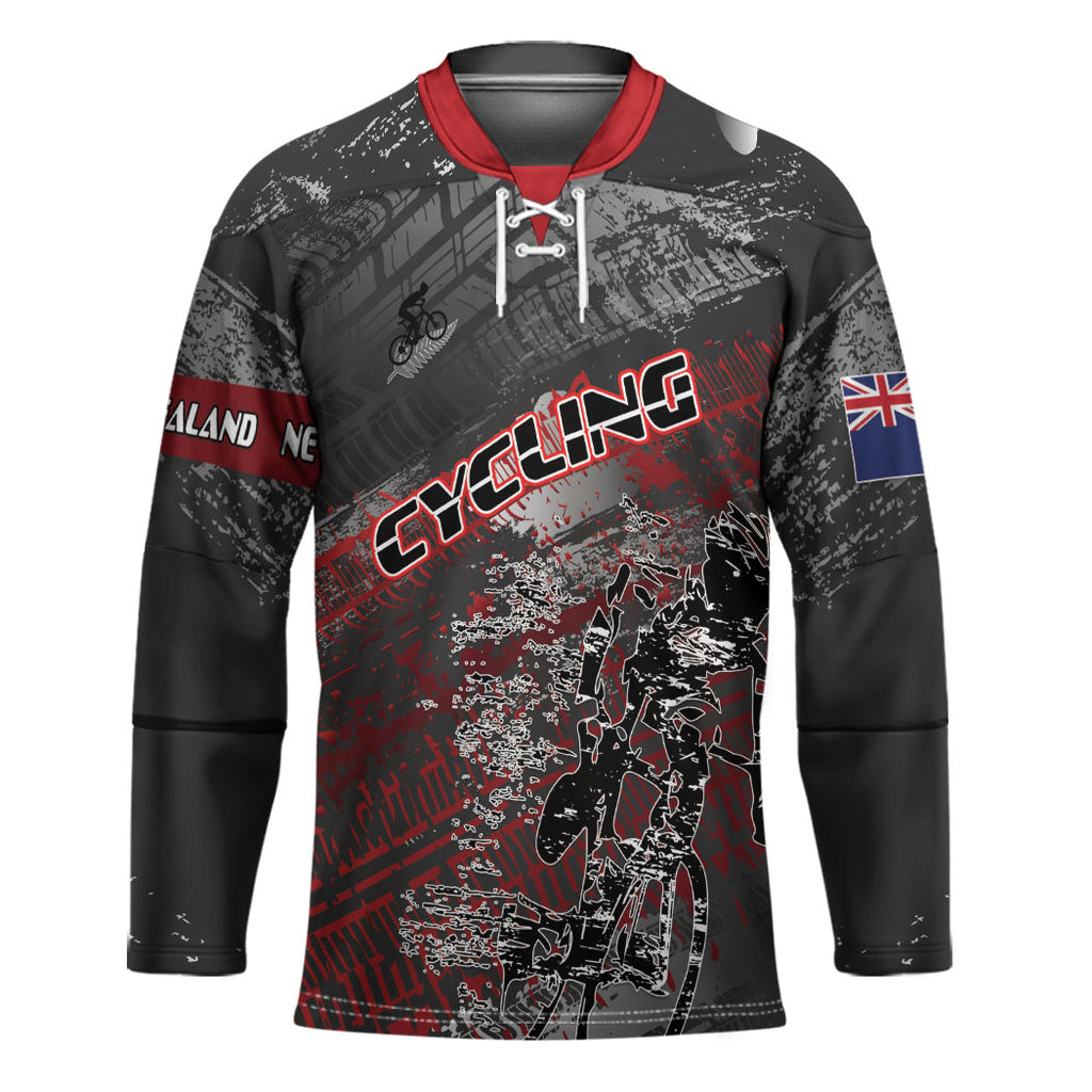 Personalised Cycling New Zealand Hockey Jersey Aotearoa Pride Sportswear