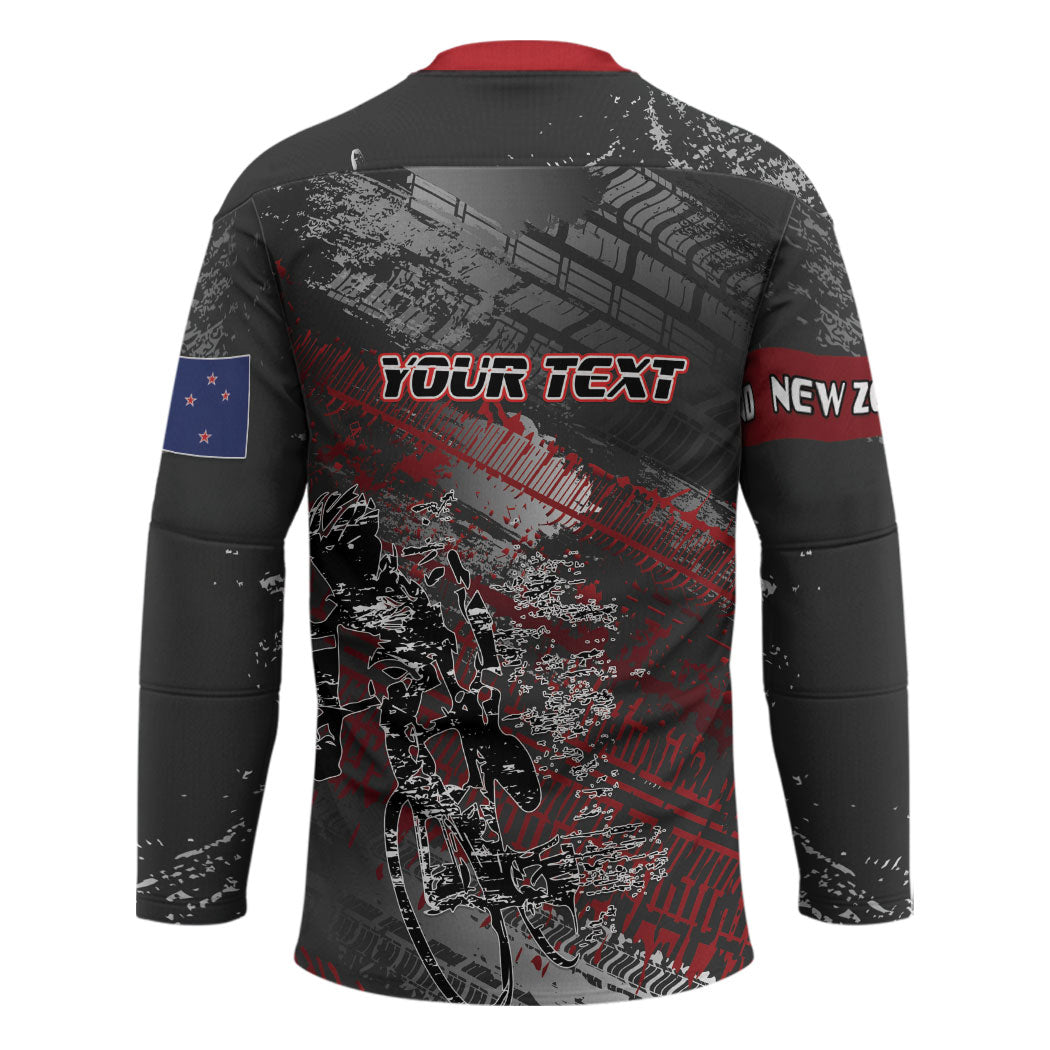 Personalised Cycling New Zealand Hockey Jersey Aotearoa Pride Sportswear