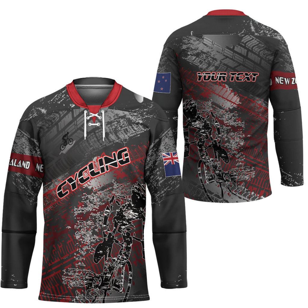 Personalised Cycling New Zealand Hockey Jersey Aotearoa Pride Sportswear