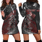Personalised Cycling New Zealand Hoodie Dress Aotearoa Pride Sportswear