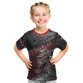 Personalised Cycling New Zealand Kid T Shirt Aotearoa Pride Sportswear