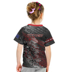 Personalised Cycling New Zealand Kid T Shirt Aotearoa Pride Sportswear
