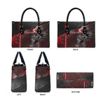 Personalised Cycling New Zealand Leather Bag Aotearoa Pride Sportswear