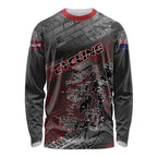Personalised Cycling New Zealand Long Sleeve Shirt Aotearoa Pride Sportswear