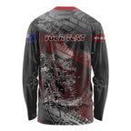 Personalised Cycling New Zealand Long Sleeve Shirt Aotearoa Pride Sportswear