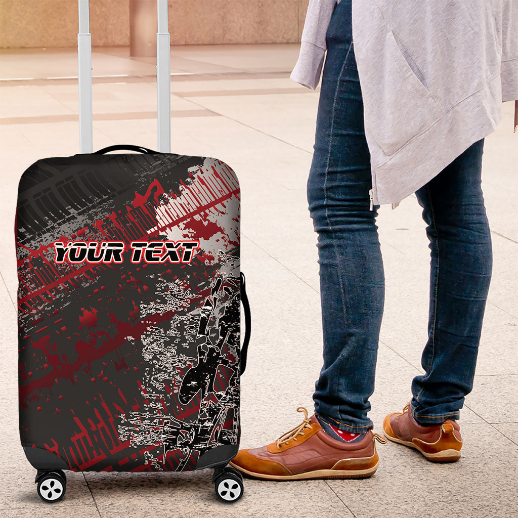 Personalised Cycling New Zealand Luggage Cover Aotearoa Pride Sportswear
