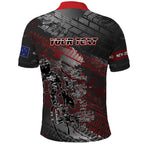 Personalised Cycling New Zealand Polo Shirt Aotearoa Pride Sportswear