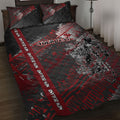 Personalised Cycling New Zealand Quilt Bed Set Aotearoa Pride Sportswear