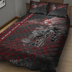 Personalised Cycling New Zealand Quilt Bed Set Aotearoa Pride Sportswear