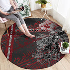 Personalised Cycling New Zealand Round Carpet Aotearoa Pride Sportswear