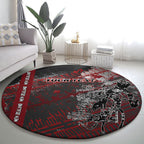 Personalised Cycling New Zealand Round Carpet Aotearoa Pride Sportswear