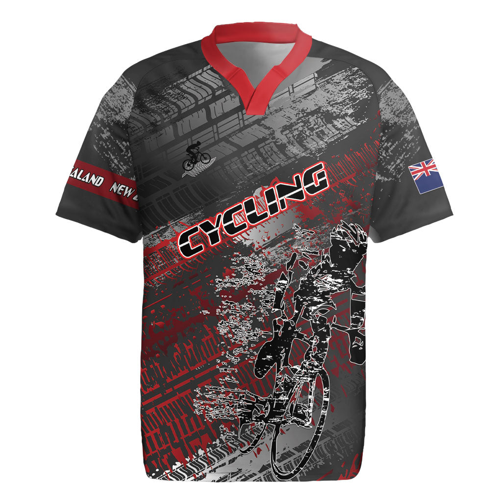 Personalised Cycling New Zealand Rugby Jersey Aotearoa Pride Sportswear