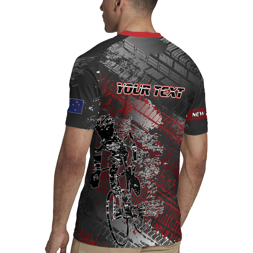 Personalised Cycling New Zealand Rugby Jersey Aotearoa Pride Sportswear