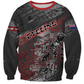 Personalised Cycling New Zealand Sweatshirt Aotearoa Pride Sportswear