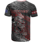 Personalised Cycling New Zealand T Shirt Aotearoa Pride Sportswear