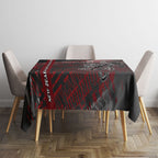 Personalised Cycling New Zealand Tablecloth Aotearoa Pride Sportswear