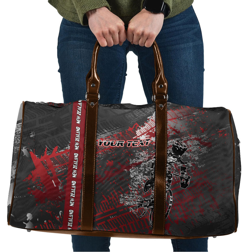 Personalised Cycling New Zealand Travel Bag Aotearoa Pride Sportswear