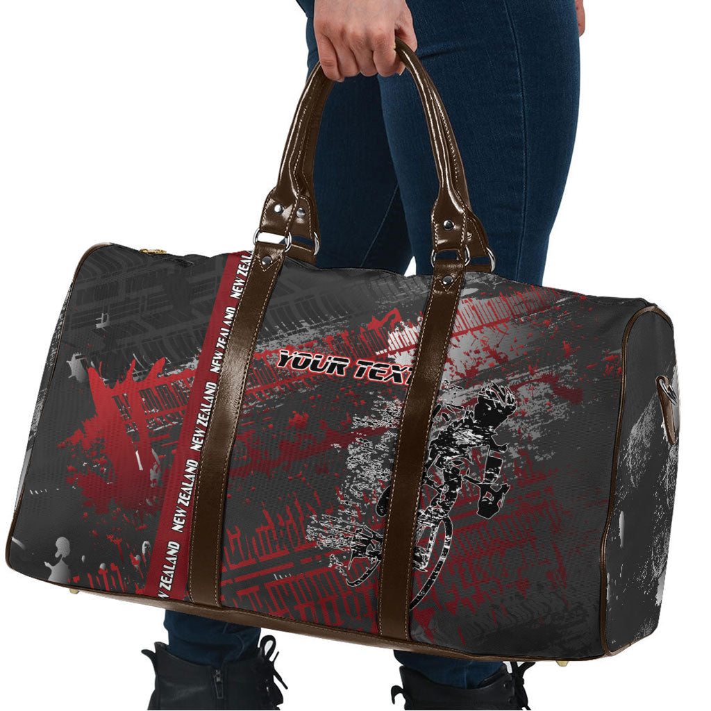 Personalised Cycling New Zealand Travel Bag Aotearoa Pride Sportswear