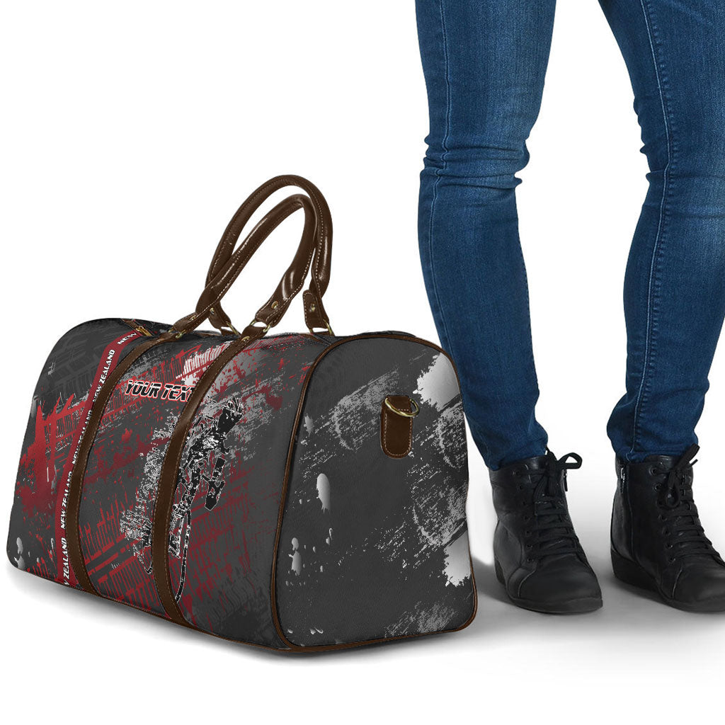 Personalised Cycling New Zealand Travel Bag Aotearoa Pride Sportswear
