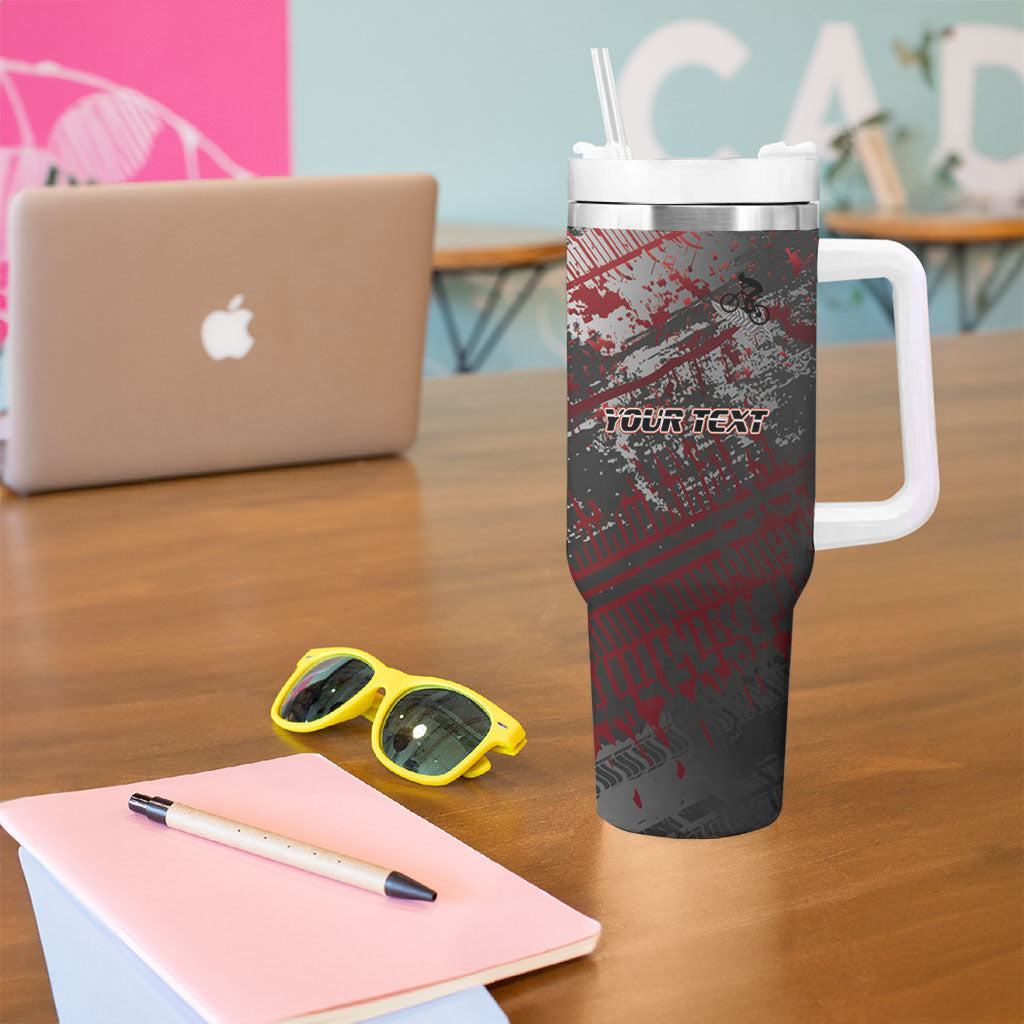 Personalised Cycling New Zealand Tumbler With Handle Aotearoa Pride Sportswear