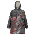 Personalised Cycling New Zealand Wearable Blanket Hoodie Aotearoa Pride Sportswear