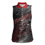 Personalised Cycling New Zealand Women Sleeveless Polo Shirt Aotearoa Pride Sportswear