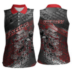 Personalised Cycling New Zealand Women Sleeveless Polo Shirt Aotearoa Pride Sportswear