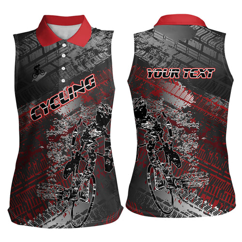 Personalised Cycling New Zealand Women Sleeveless Polo Shirt Aotearoa Pride Sportswear