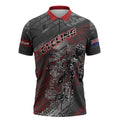 Personalised Cycling New Zealand Zipper Polo Shirt Aotearoa Pride Sportswear