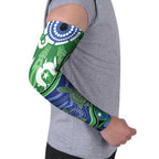 Torres Strait Islands Arm Sleeves Dhari Turtles Sea Animal Aboriginal Dot Art