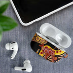 Kangaroo Australia AirPods Case Aussie Aboriginal Dot Art