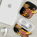 Kangaroo Australia AirPods Case Aussie Aboriginal Dot Art