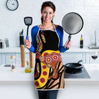 Kangaroo Australia Apron Aussie Aboriginal Dot Art