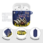 Australia National Flag Day AirPods Case Golden Wattle Sydney Opera House Flag Color