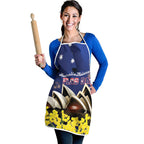 Australia National Flag Day Apron Golden Wattle Sydney Opera House Flag Color