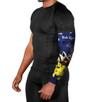 Personalised Australia National Flag Day Arm Sleeves Golden Wattle Sydney Opera House Flag Color