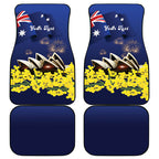 Personalised Australia National Flag Day Car Mats Golden Wattle Sydney Opera House Flag Color