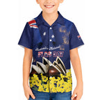 Personalised Australia National Flag Day Hawaiian Shirt Golden Wattle Sydney Opera House Flag Color
