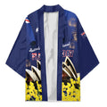 Personalised Australia National Flag Day Kimono Golden Wattle Sydney Opera House Flag Color